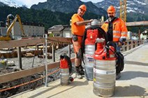 Demanding groundwater reduction, Grand Hotel Titlis Palace