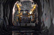 High voltage cable tunnel